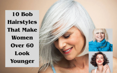 10 Bob Hairstyles That Make Women Over 60 Look Younger