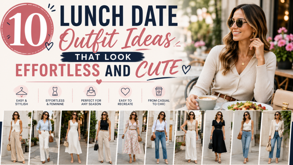 10 Lunch Date Outfit Ideas That Look Effortless and Cute